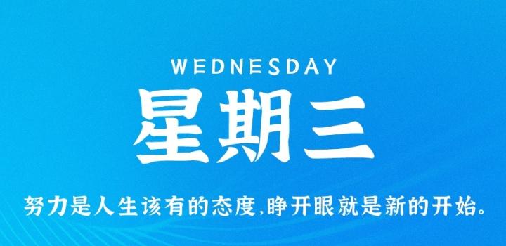 3月1日,星期三,在这里每天60秒读懂世界!