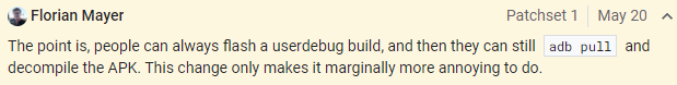 为啥小米开发者向安卓提交了两行代码，就被网友给喷了？-7