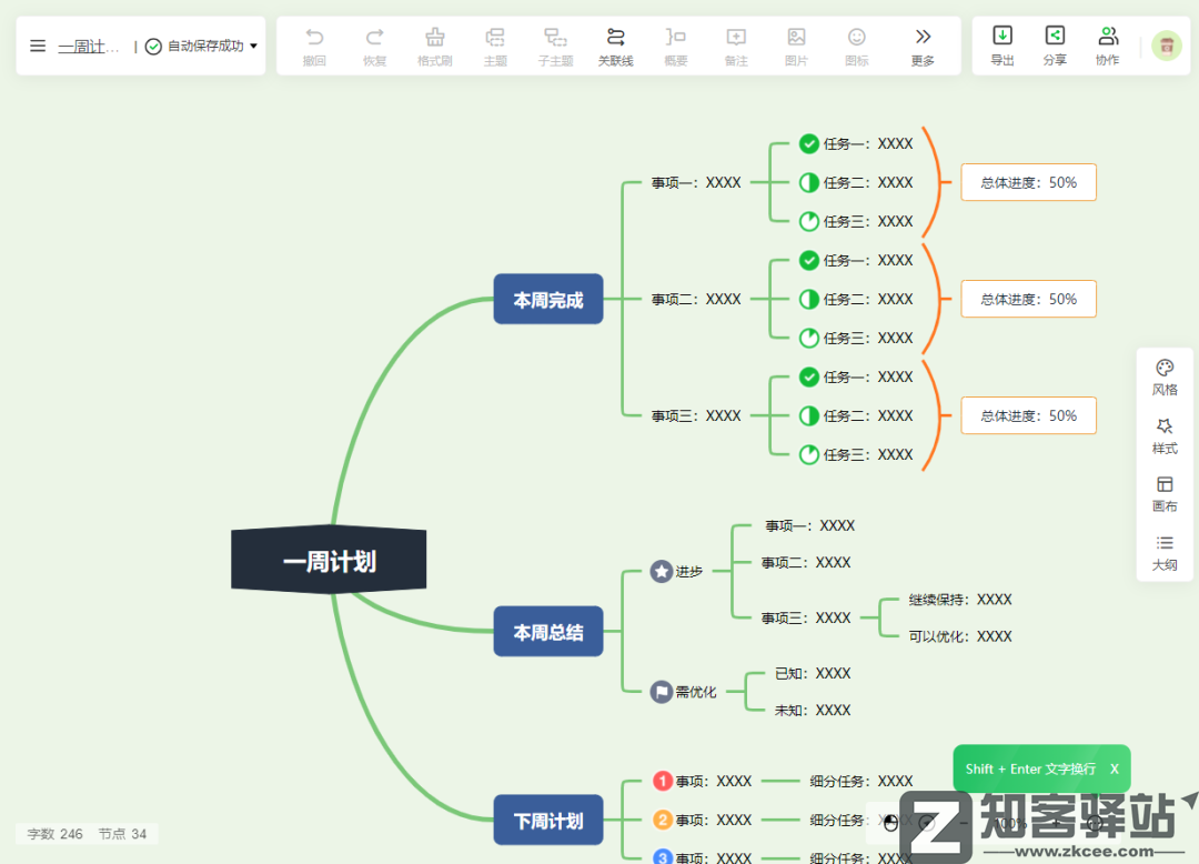 知犀思维导图-8