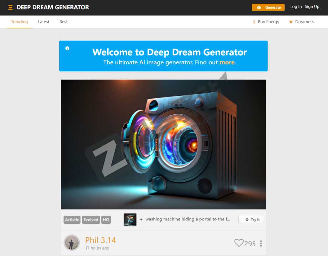 Deep Dream Generator-1