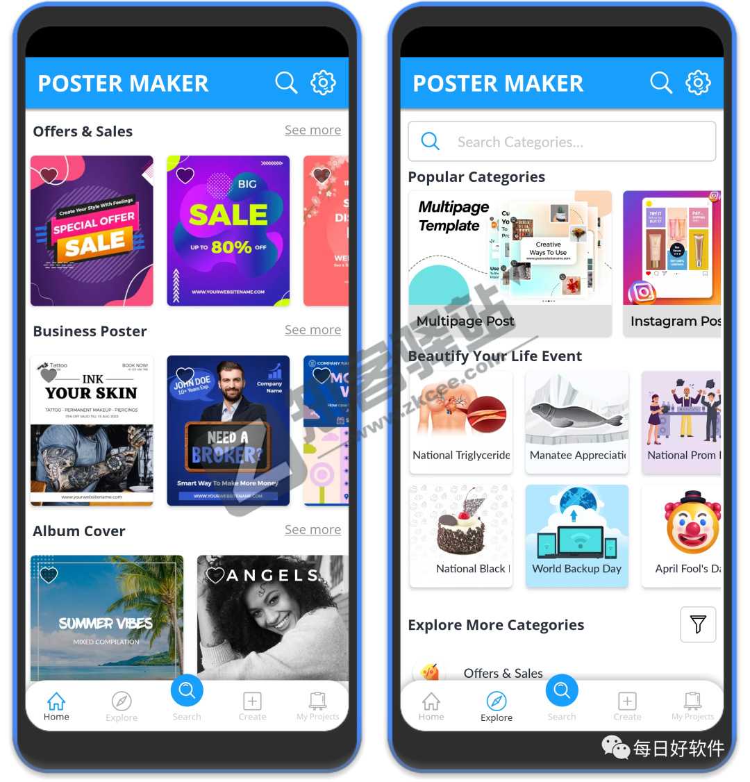 Poster Maker,海报制作软件,直接解锁高级会员!!!