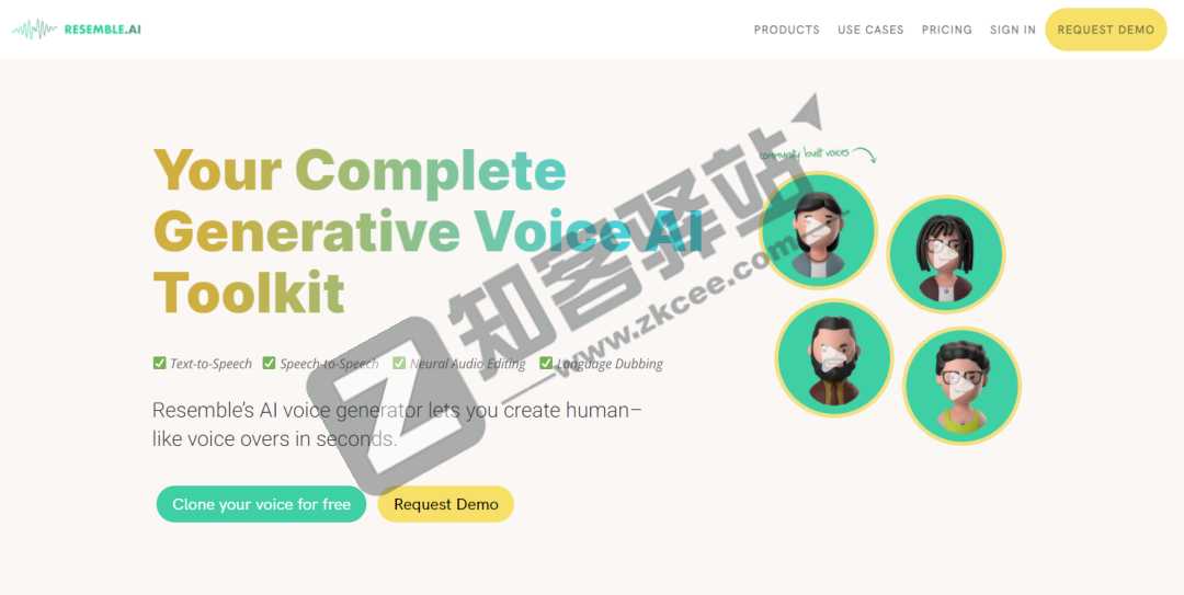 Resemble AI（AI文字转语音）