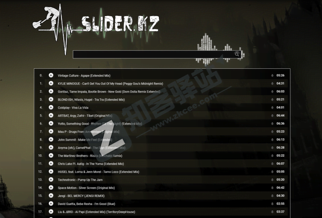 slider.kz（音乐搜索器）-1