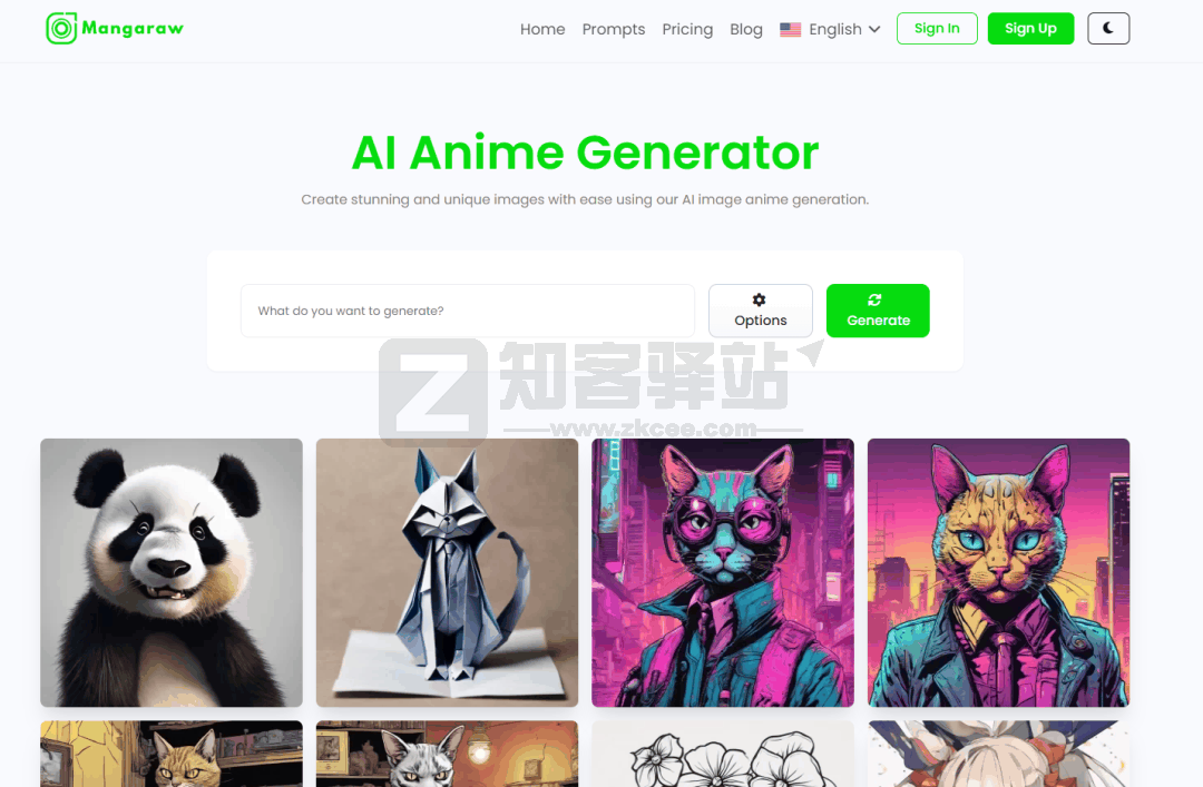 Mangaraw AI动漫图像生成-1