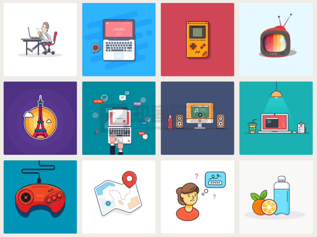 illlustrations插画作品-1