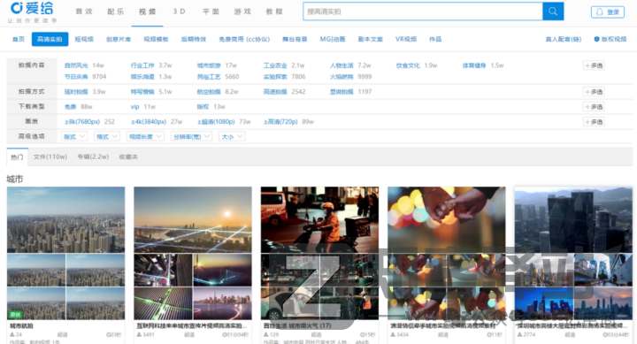 自媒体人必备!全球精选30个视频素材网站合集(附高清链接)-4 自媒体人必备!全球精选30个视频素材网站合集(附高清链接)-4