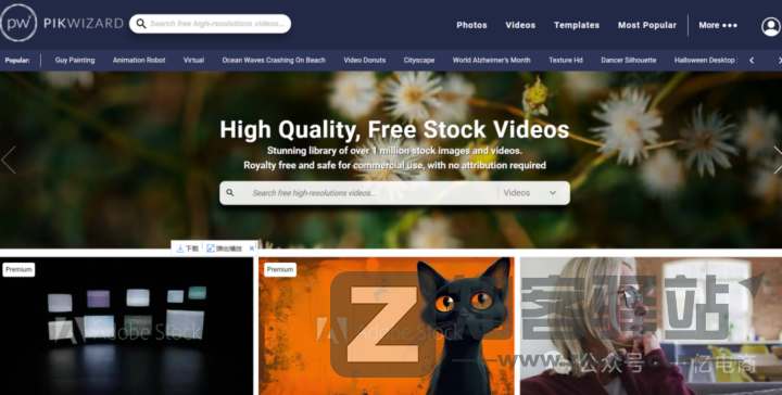 自媒体人必备!全球精选30个视频素材网站合集(附高清链接)-29 自媒体人必备!全球精选30个视频素材网站合集(附高清链接)-29
