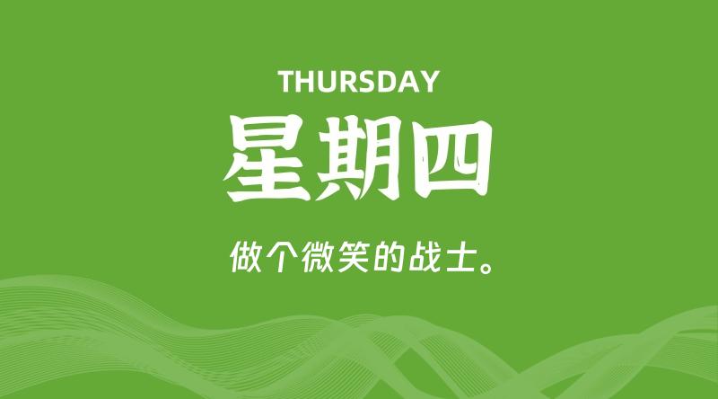 01月02日，星期四, 每天60秒读懂全世界！