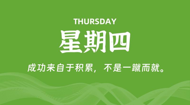 03月13日,星期四, 每天60秒读懂全世界!