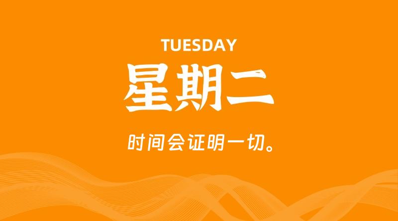 03月25日，星期二, 每天60秒读懂全世界！