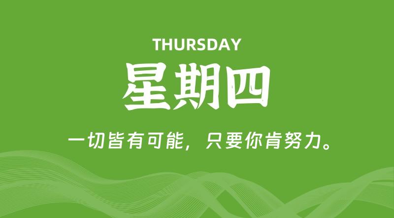 07月03日,星期四, 每天60秒读懂全世界!