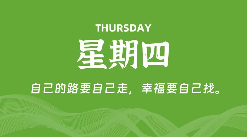 07月17日，星期四, 每天60秒读懂全世界！