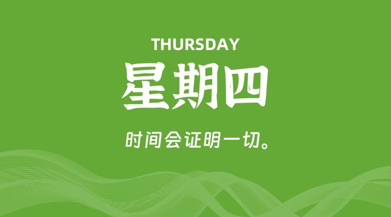 11月13日,星期四, 每天60秒读懂全世界!