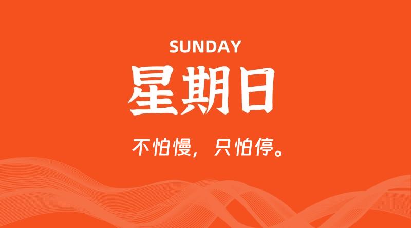04月26日,星期日, 每天60秒读懂全世界!