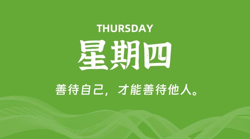05月07日，星期四, 每天60秒读懂全世界！