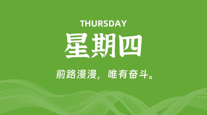 06月04日,星期四, 每天60秒读懂全世界!