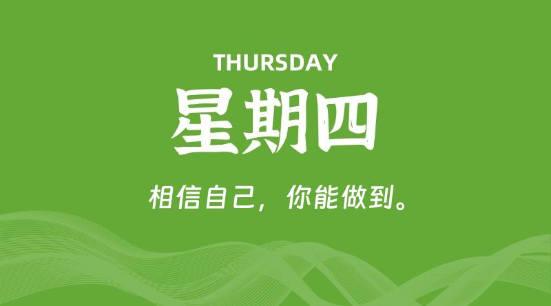 07月16日，星期四, 每天60秒读懂全世界！