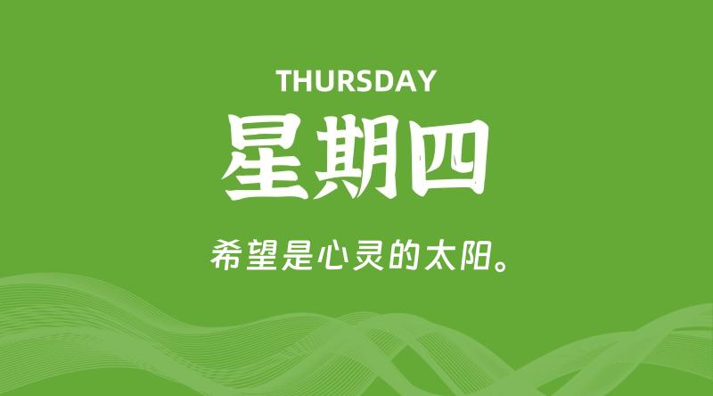09月03日，星期四, 每天60秒读懂全世界！